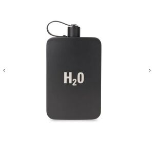 Black H2O Flask